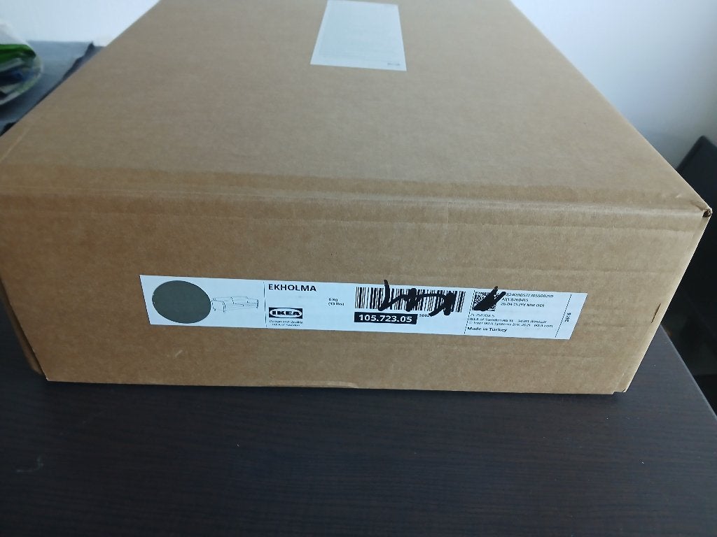 Ikea EKHOLMA, hoes 3-zitsbank. Hemmesta grijsbeige., Huis en Inrichting, Krukjes, Ophalen of Verzenden, Nieuw, Hout