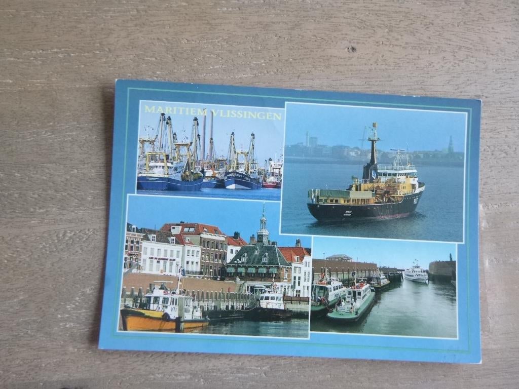 maritiem Vlissingen, Verzenden, 1980 tot heden, Gelopen, Zeeland