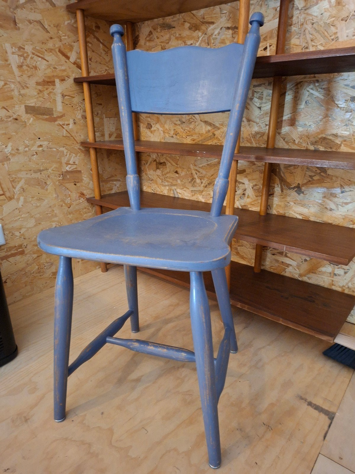 Eetkamerstoel, bureaustoel, brocante stoel, Ophalen, Gebruikt, Hout, 30 tot 60 cm