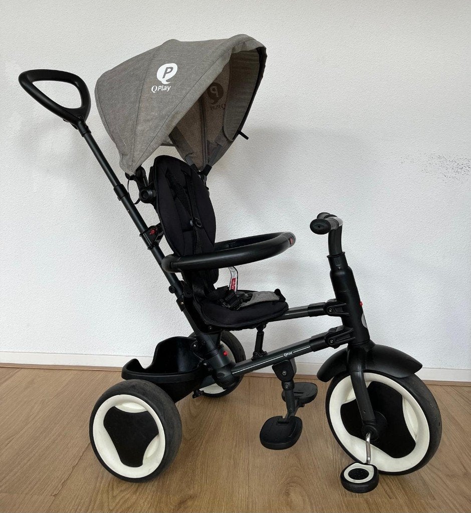 QPlay Rito Tricycle, Ophalen, Gebruikt, Q Play, Duwstang