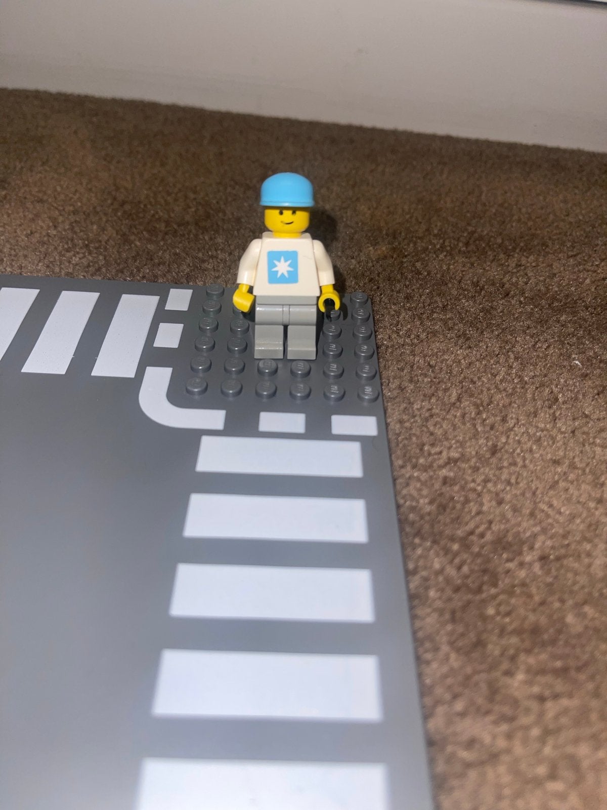 Lego Minifiguur Maersk origineel, Ophalen of Verzenden, Gebruikt, Minifiguur, Lego