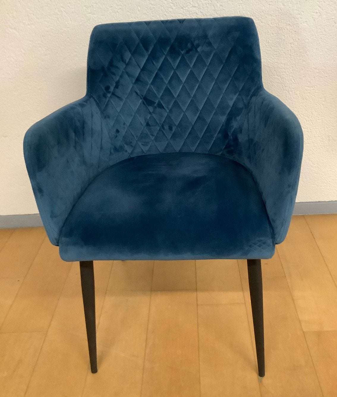 DAMI LIVING - eetkamerstoelen  (16 stuks)  (A), Ophalen, Zo goed als nieuw, Blauw, Vijf, Zes of meer stoelen