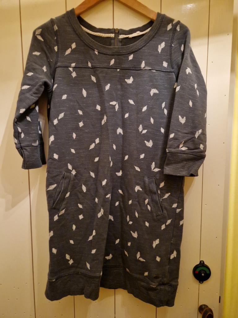 LAVENDELBLAUW LONGSHIRT MAAT L  VEERTJE PRINT, Ophalen of Verzenden, Zo goed als nieuw, Maat 38/40 (M), Korte mouw