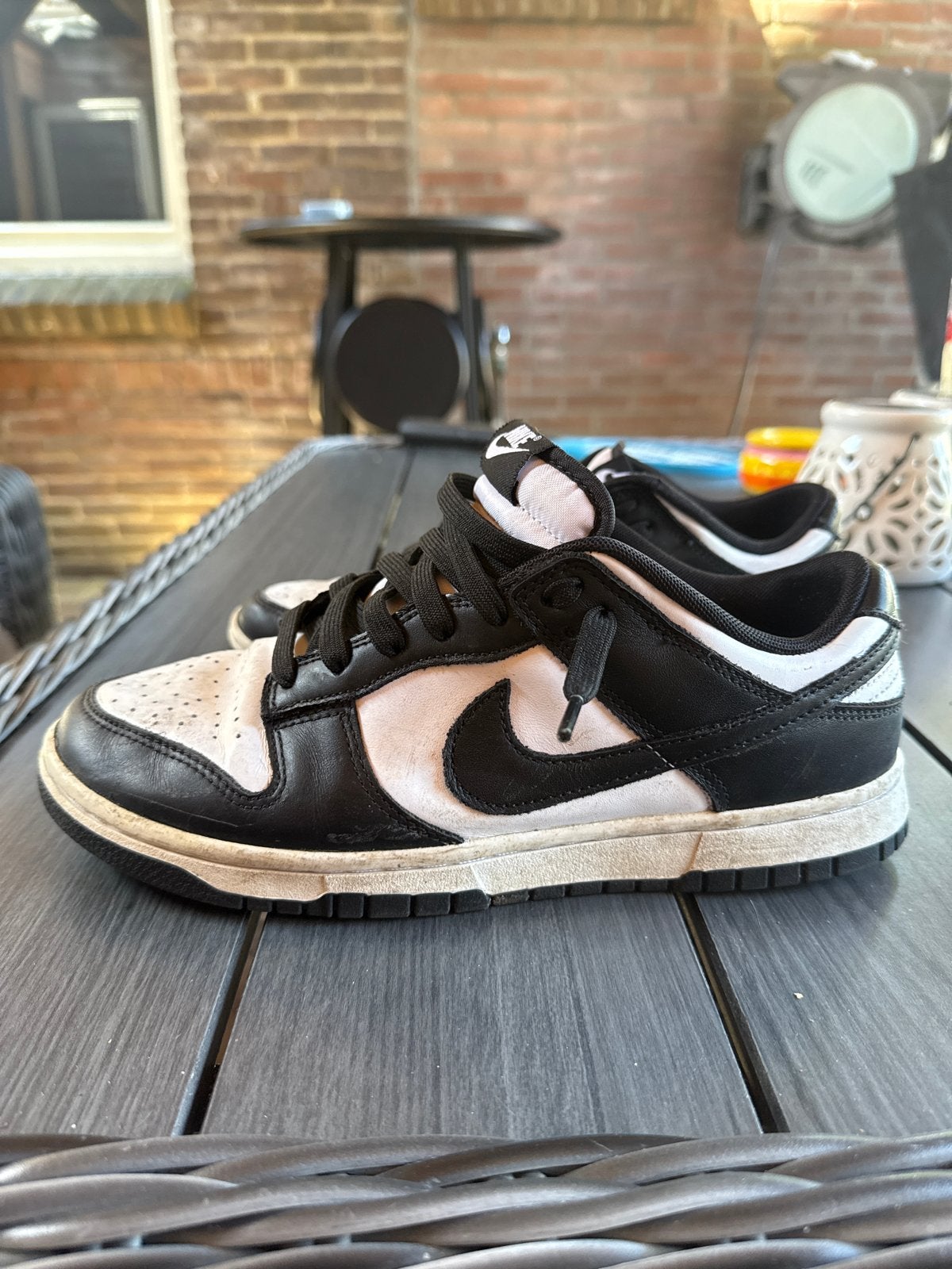 Nike Dunk Low Retro Panda Sneakers - Zwart/Wit, Kleding | Heren, Schoenen, Zwart, Ophalen of Verzenden, Sneakers of Gympen, Gedragen