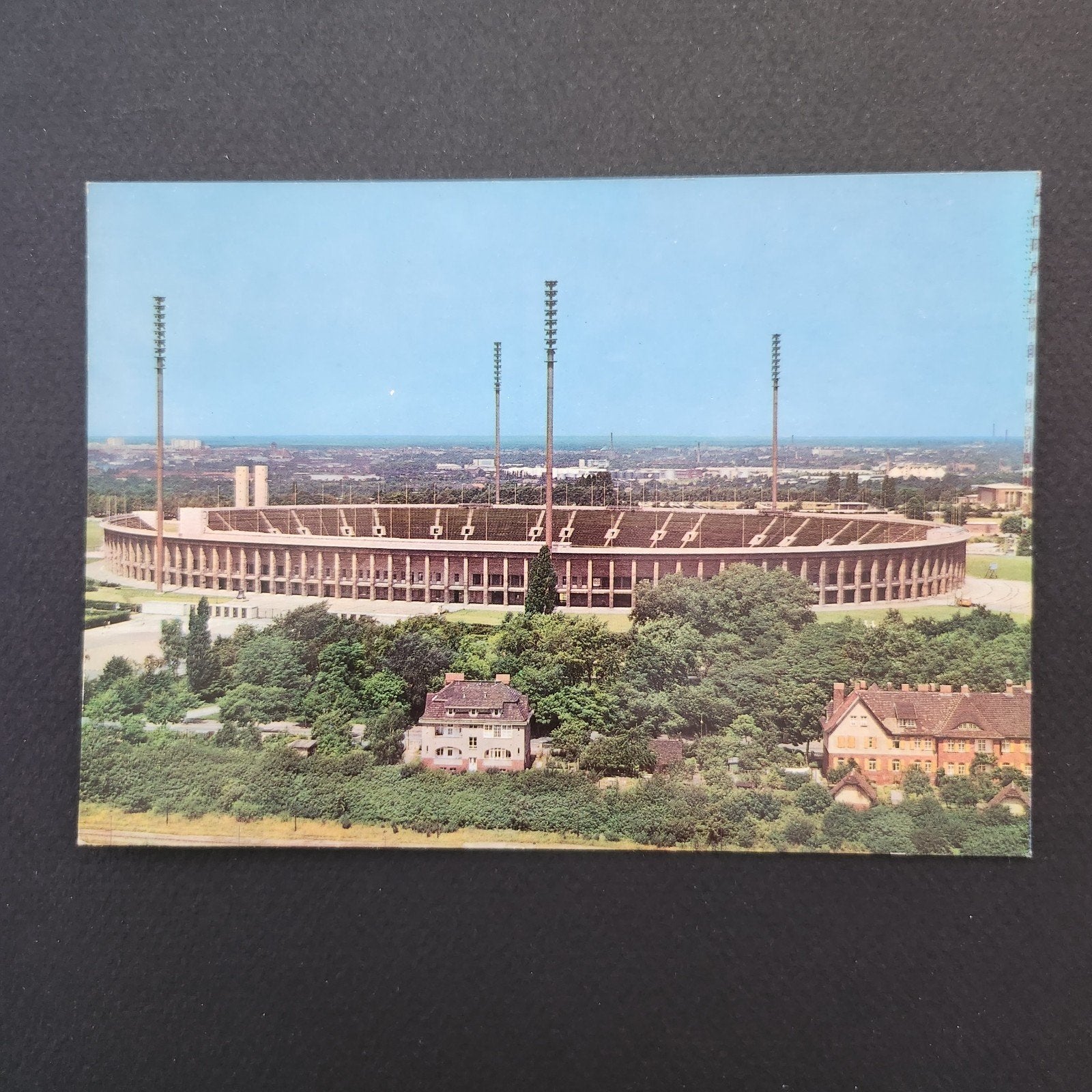 Ansichtkaart Berlijn Olympiastadion - Vintage, Verzamelen, Verzenden, 1960 tot 1980, Ongelopen, Duitsland