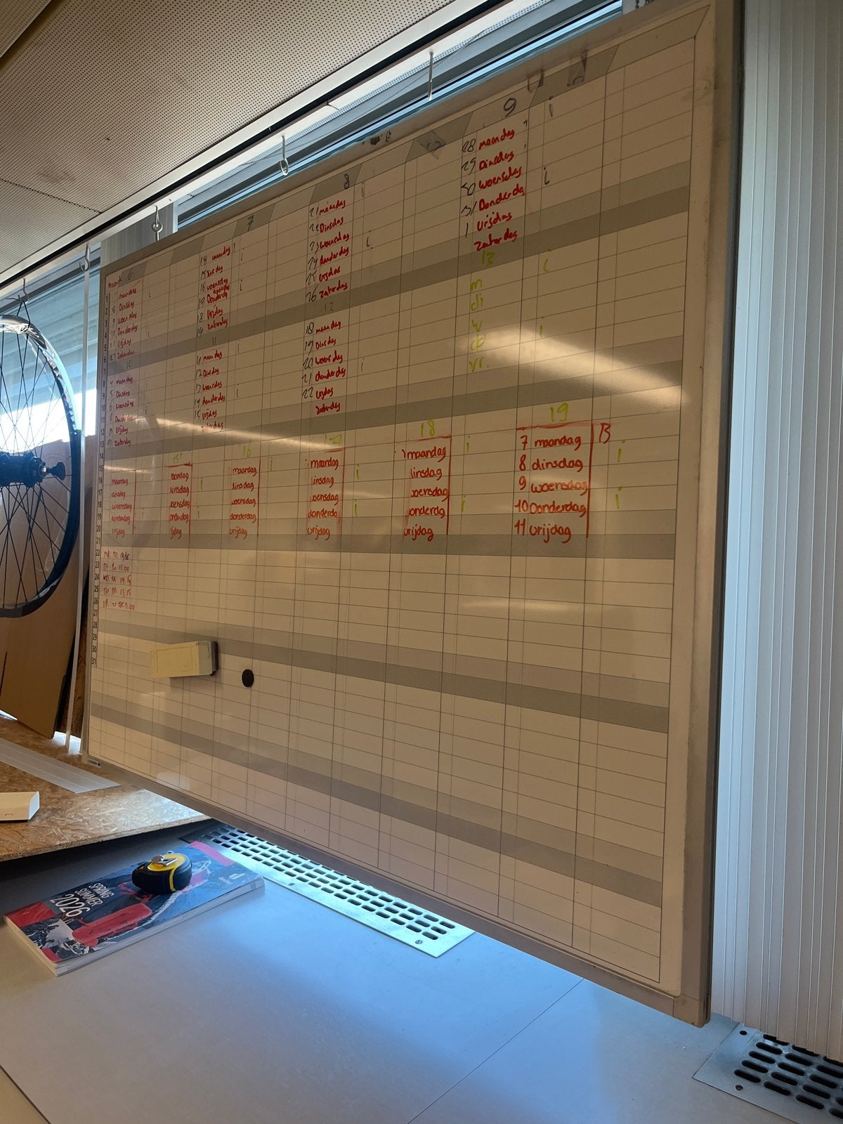 Legamaster Professioneel Magnetisch Whiteboard 120x90 cm, Ophalen of Verzenden, Gebruikt