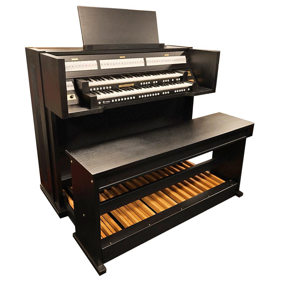 Johannus Vivaldi 250 Zwart Occasion, 2 klavieren, Johannus, Ophalen of Verzenden, Orgel