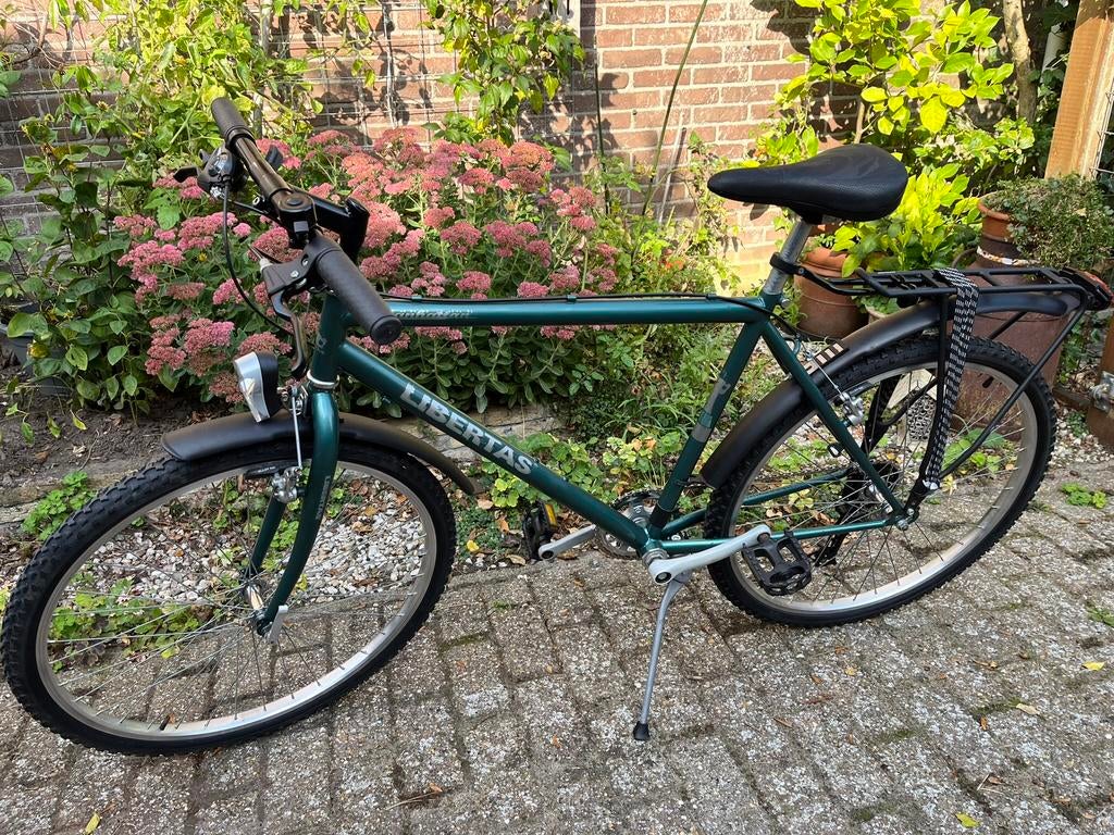 Mountainbike Libertas Manhattan 7 Versn. Velgr. Verlichting., 26 inch, Minder dan 49 cm, Zo goed als nieuw, Meer dan 20 versnellingen