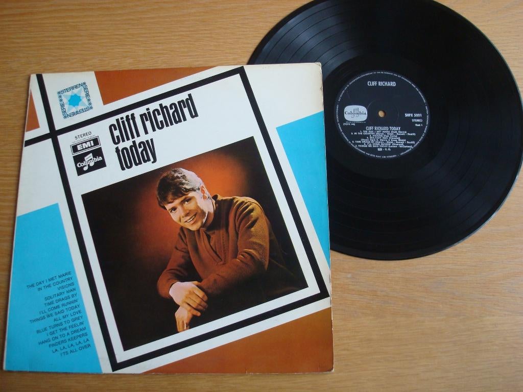 Lp Cliff Richard Today Sterren, Ophalen of Verzenden, Zo goed als nieuw, 12 inch