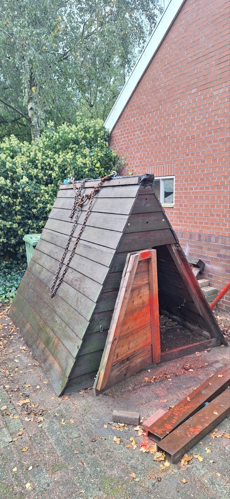 schuilhok, Ophalen of Verzenden, 110 cm of meer