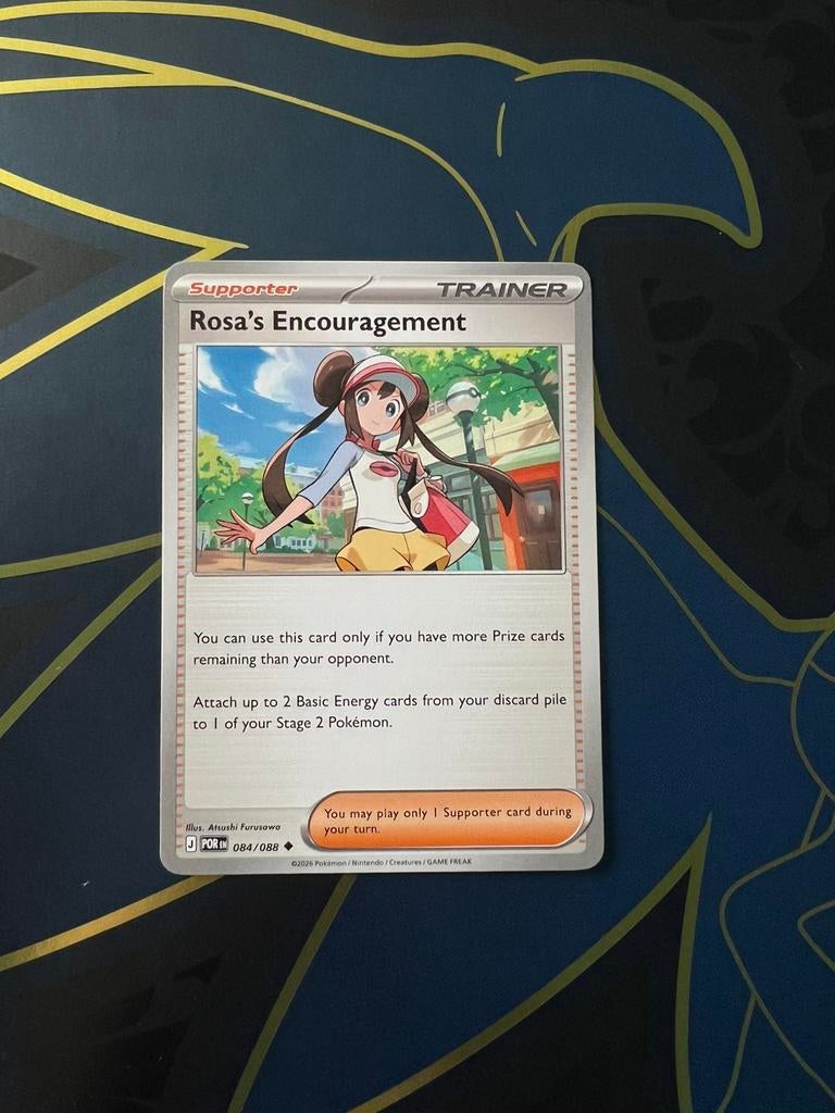 Rosa’s Encouragement - Perfect Order - Pokémon, Hobby en Vrije tijd, Verzamelkaartspellen | Pokémon, Zo goed als nieuw, Losse kaart