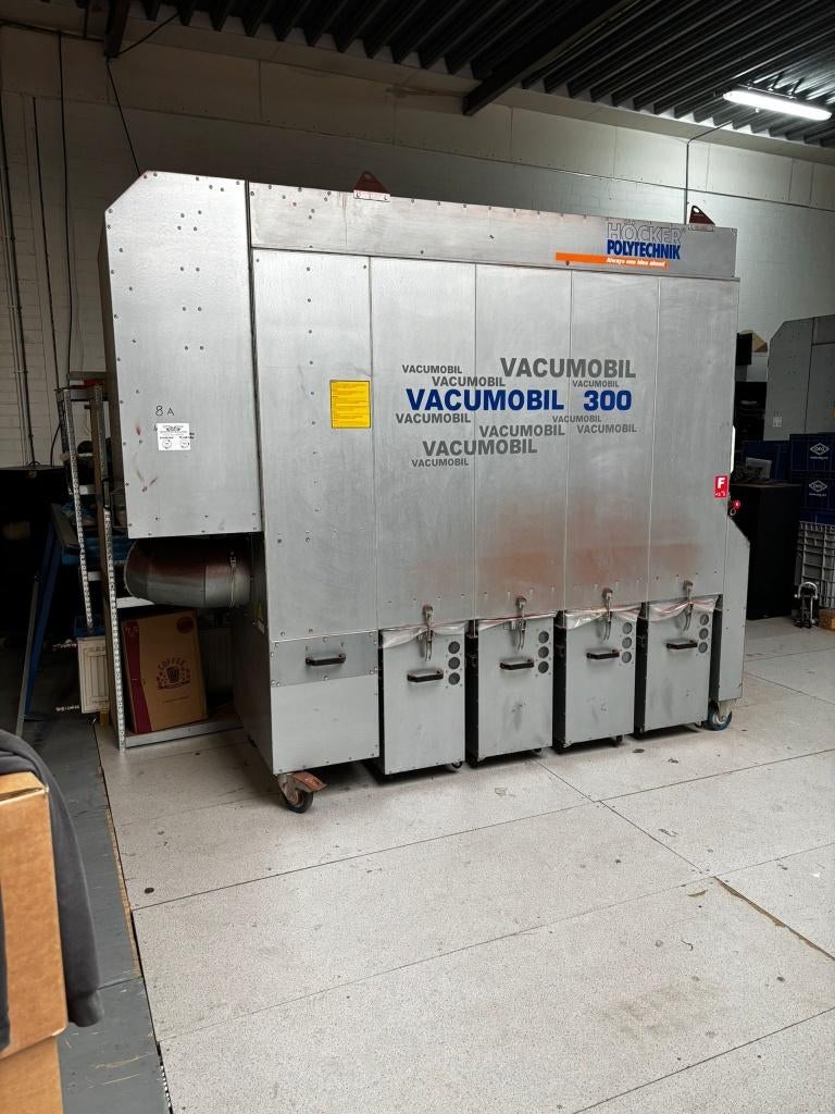 Afzuiginstallatie Vacumobile, Ophalen, Zo goed als nieuw, Afzuiger