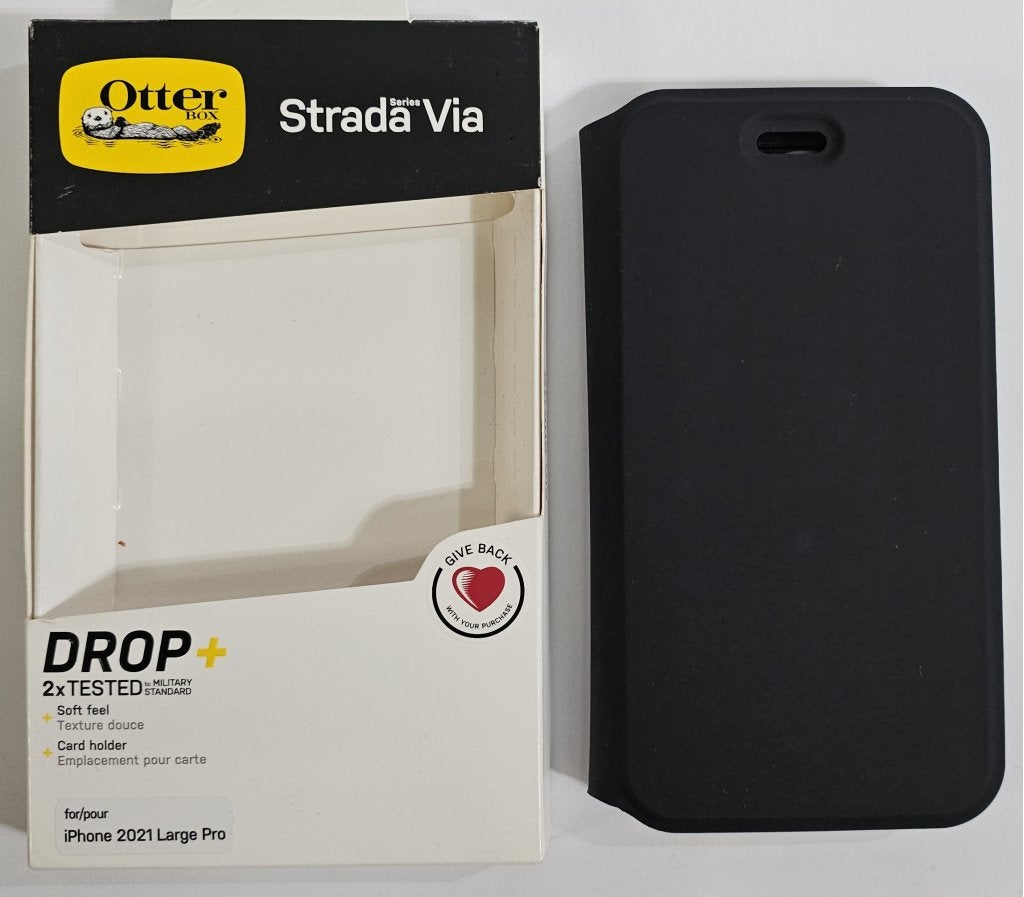 OtterBox Strada Via - iPhone 13 Pro - Zwart - Retourdeal