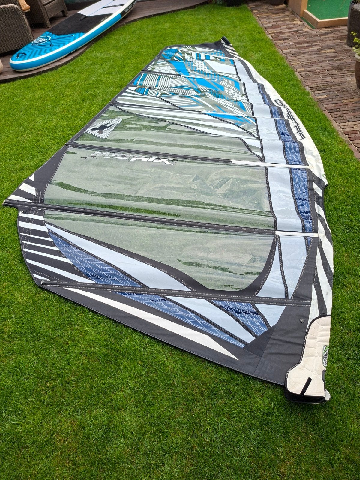 Gaastra Matrix 8.5m2 windsurfzeil incl. draagtas, Watersport en Boten, Windsurfen, Ophalen