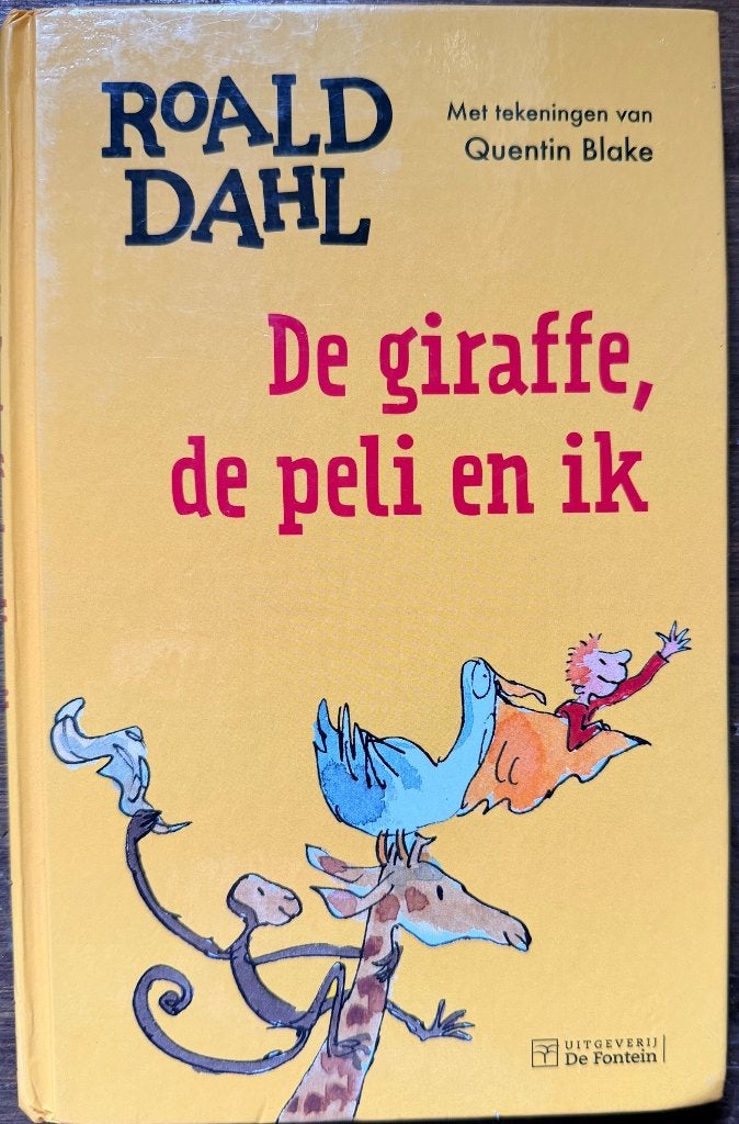 De giraffe, de peli en ik - Roald Dahl, Ophalen of Verzenden, Zo goed als nieuw, Roald Dahl., Fictie algemeen
