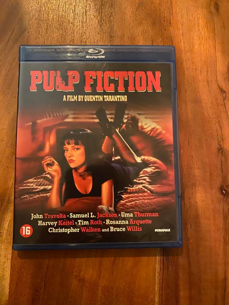 Pulp Fiction - Blu-ray, Ophalen of Verzenden, Zo goed als nieuw, Thrillers en Misdaad