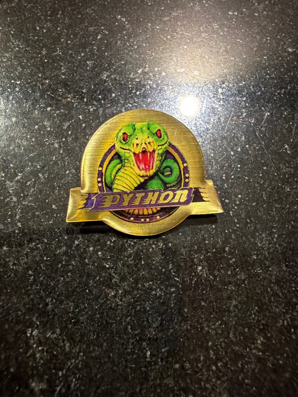 Efteling Python Pin EPP 58 - Zo goed als nieuw, Verzamelen, Ophalen of Verzenden, Zo goed als nieuw, Button of Speldje