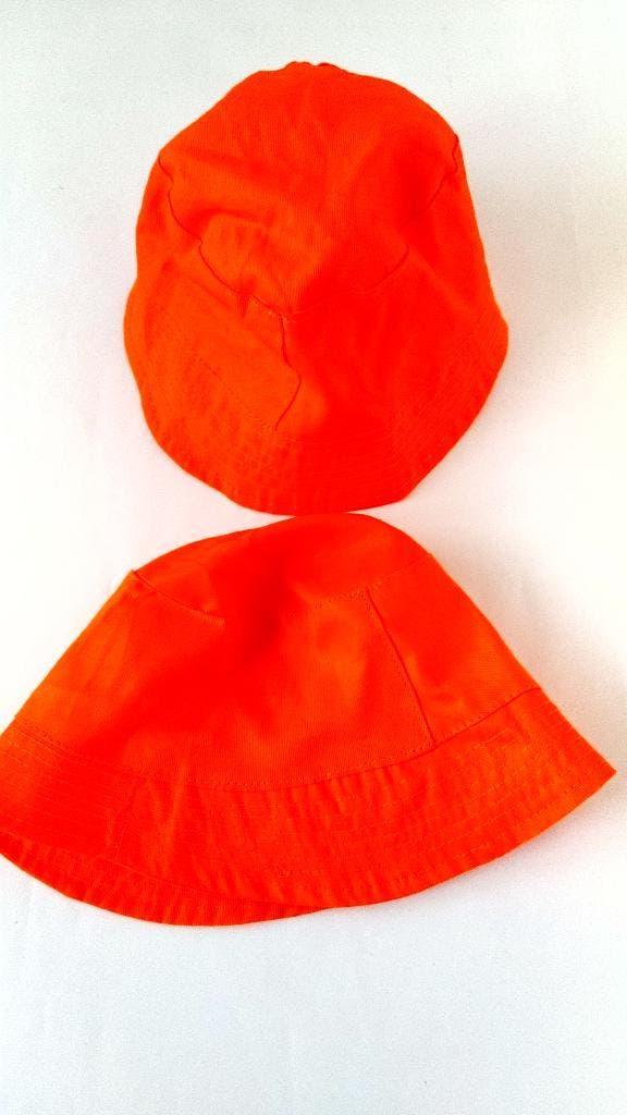 Twee nieuwe oranje zonnehoedjes, Ophalen of Verzenden, Nieuw, Overige typen, Oranje of Koningsdag