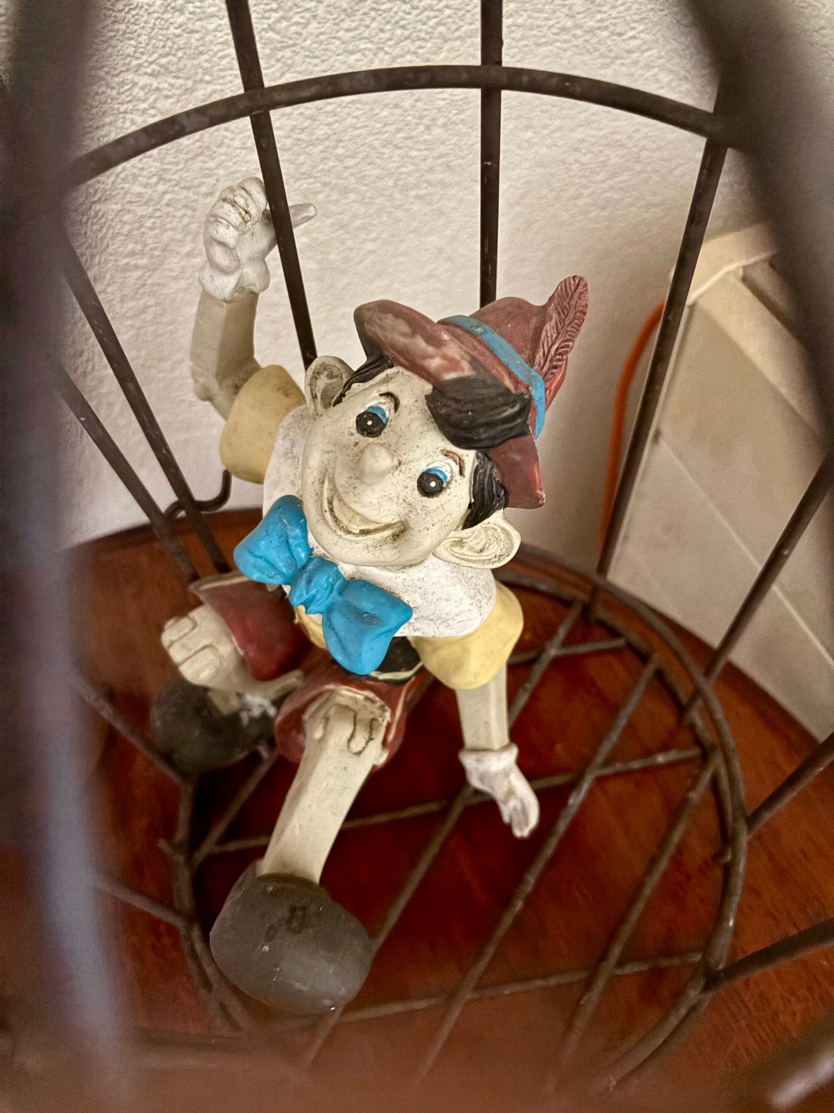 Pinoccio in Kooi, Ophalen