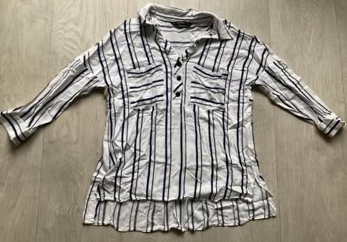 Witte blouse Zara maat M, Maat 38/40 (M), Ophalen of Verzenden, Zo goed als nieuw, Wit