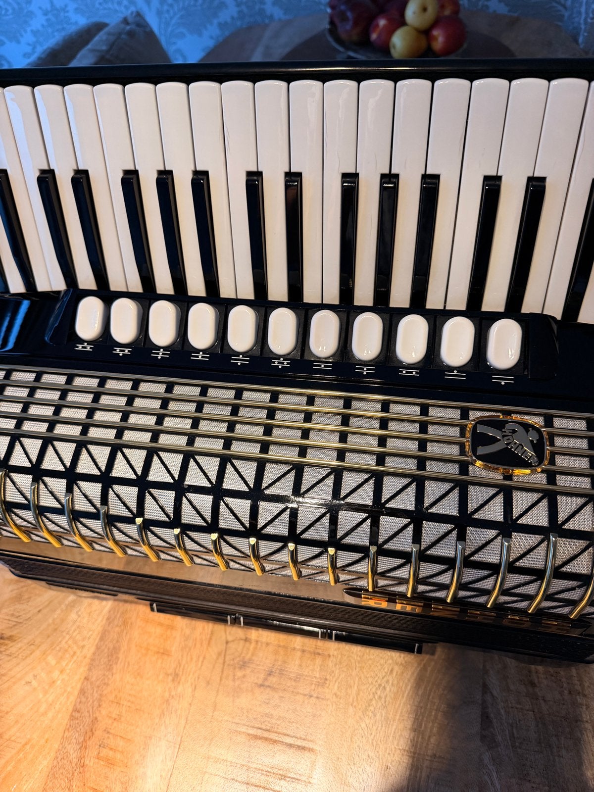 Hohner accordeon, Ophalen of Verzenden, Zo goed als nieuw, 120-bas, Hohner