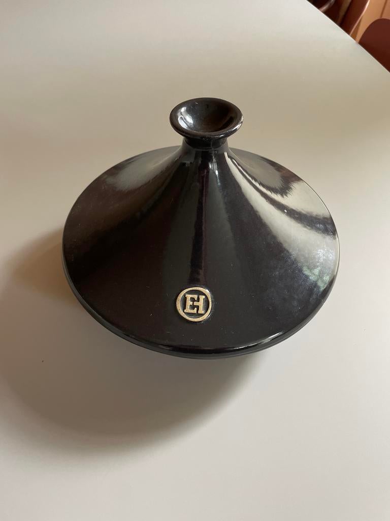 Emile Henry Aardewerk Tajine - 27cm - Zo goed als nieuw, Ophalen of Verzenden, Zo goed als nieuw, Overige materialen, Overige typen
