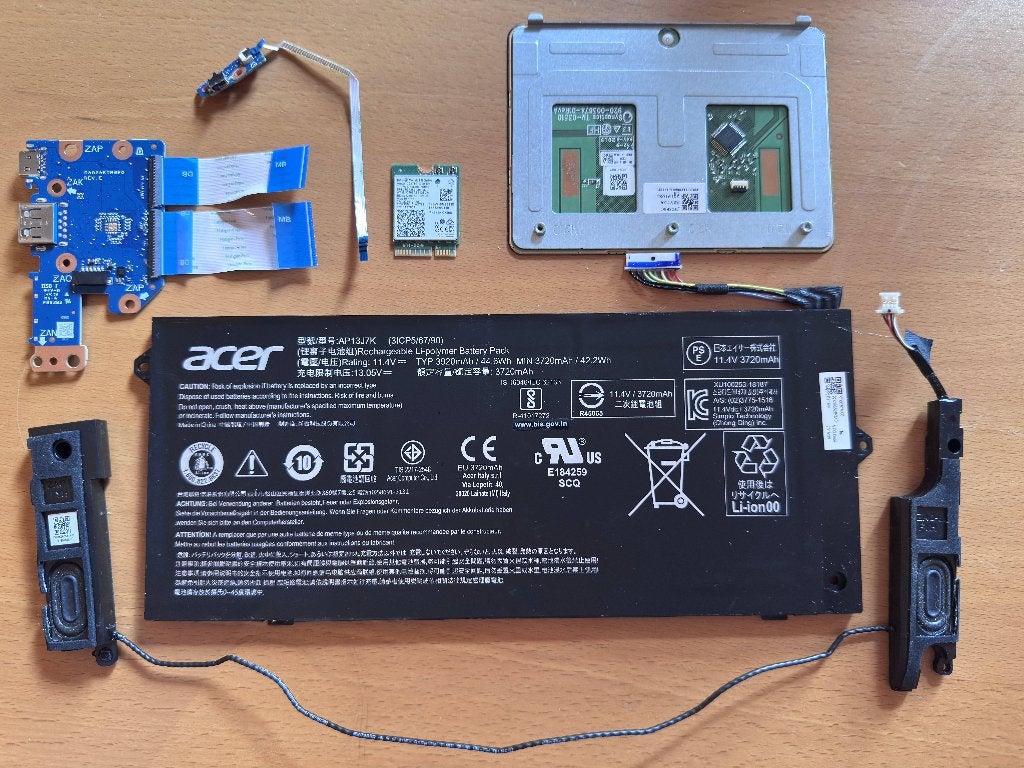 Acer Chromebook Spin 512 R851TN-P5FV onderdelen, Computers en Software, Overige Computers en Software, Ophalen, Zo goed als nieuw