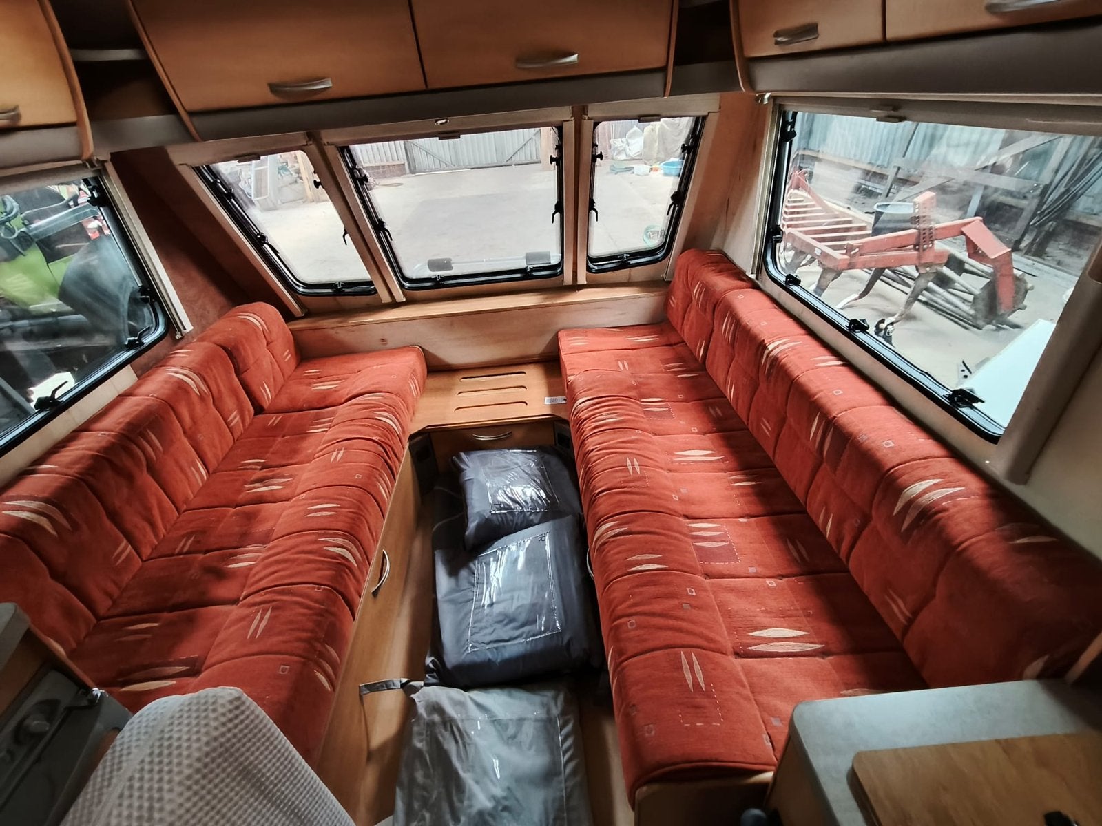 Caravan kussens voor zitgedeelte - nog in goede staat, Ophalen, Gebruikt