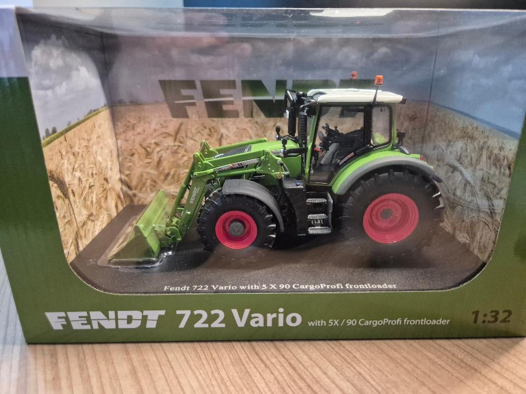 FENDT 722 VARIO MET 5X/90 CARGO PROFI FRONTLADER, Ophalen of Verzenden, Nieuw, Tractor of Landbouw, Universal Hobbies
