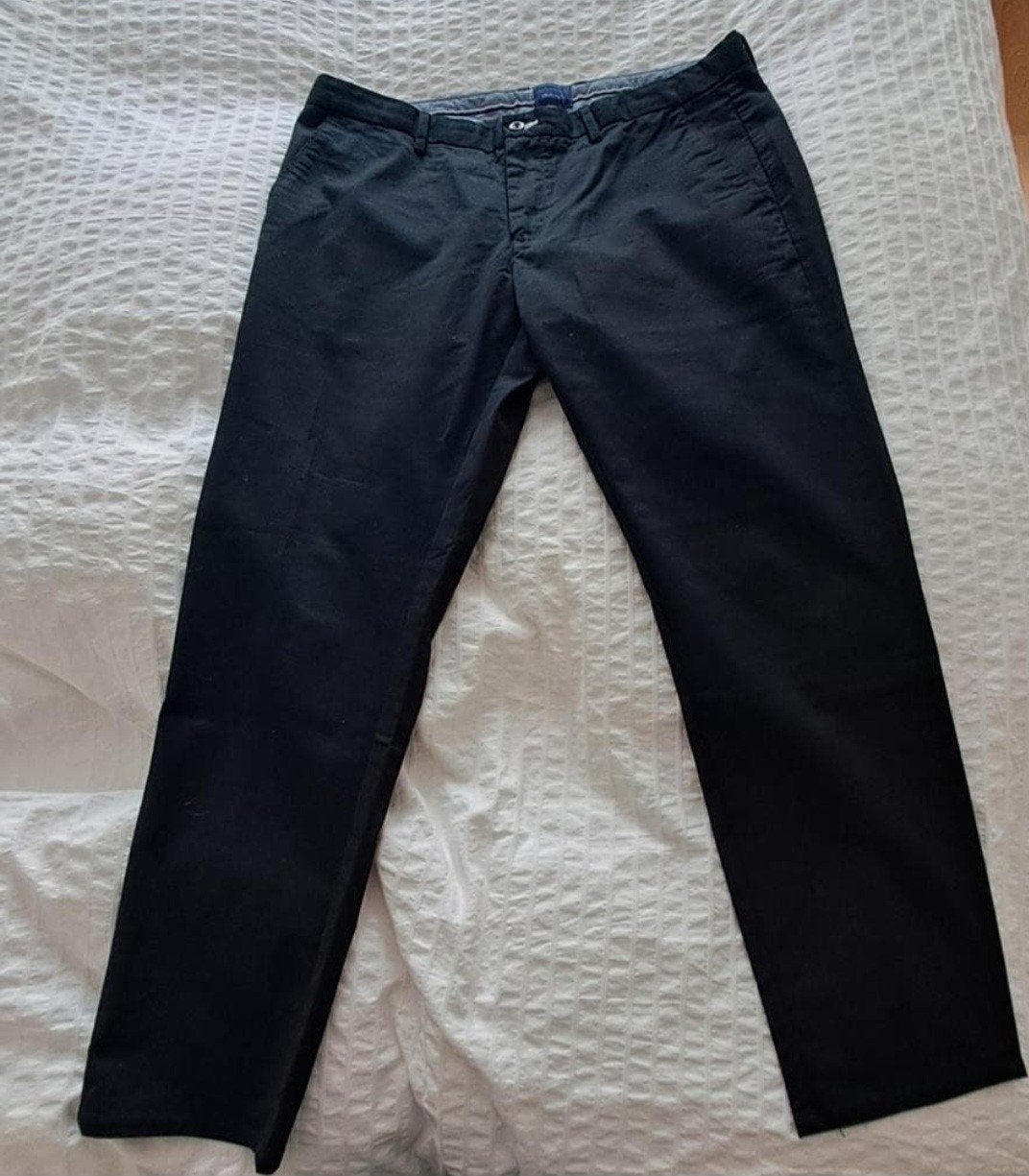 GANT Herenbroek, Kleding | Heren, Maat 52/54 (L), Blauw, GANT, Nieuw