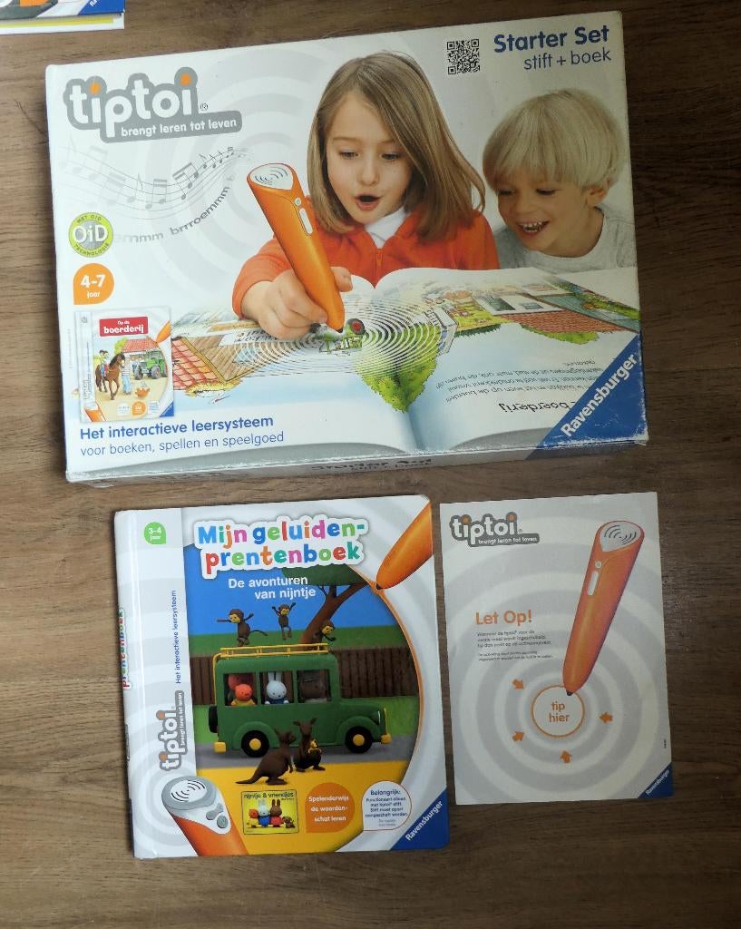 Tiptoi set boerderij + Nijntje Mijn geluiden prentenboek., Kinderen en Baby's, Speelgoed | Educatief en Creatief, Ophalen of Verzenden
