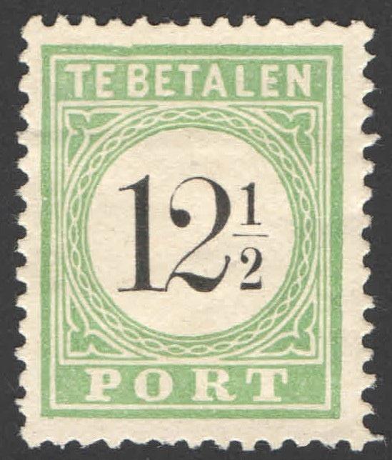 Curacao Port 4 ongebruikt 1889, Postzegels en Munten, Postzegels | Nederlandse Antillen en Aruba, Ophalen of Verzenden, Postfris