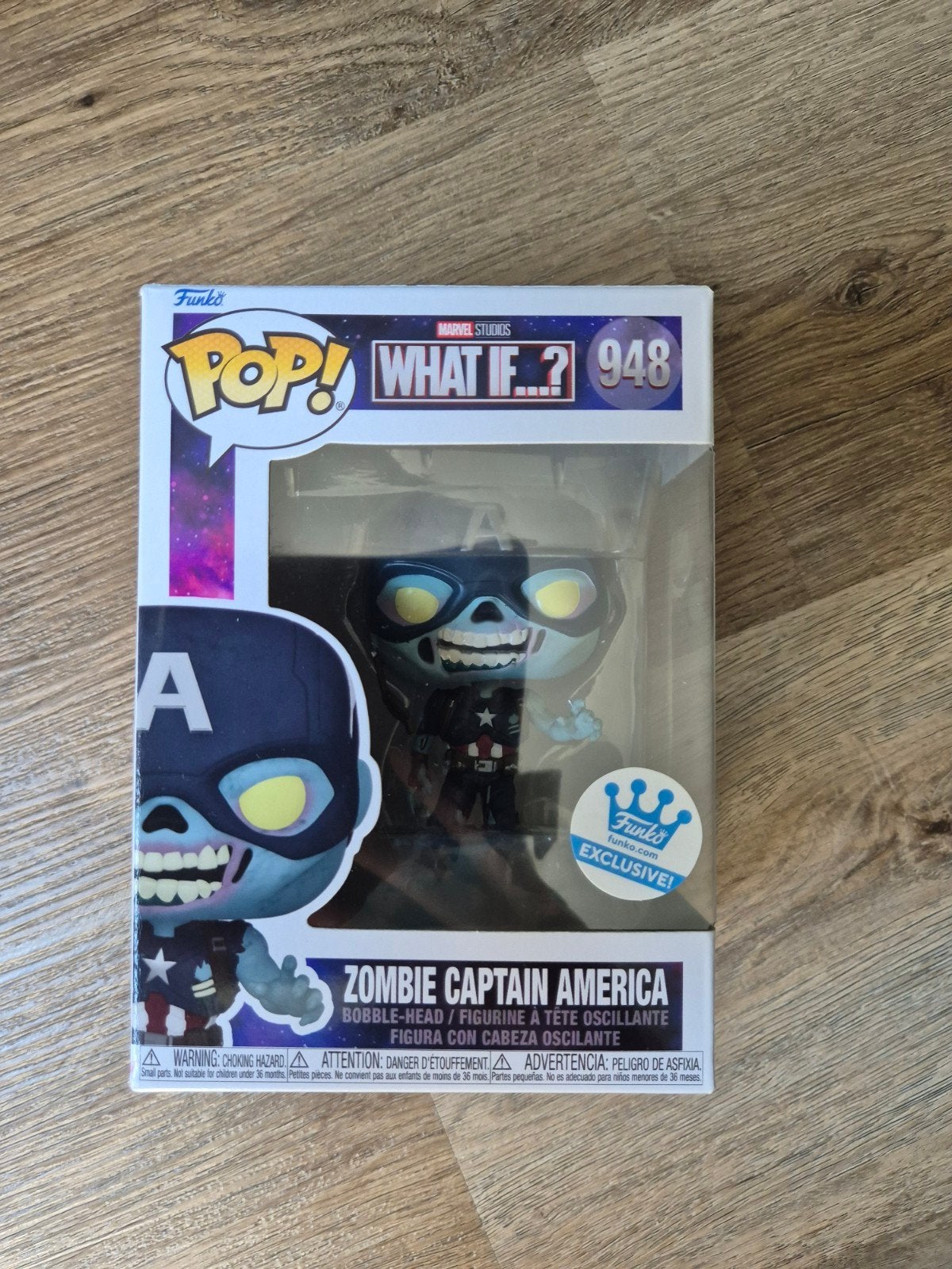 Zombie Captain America Funko Pop, Verzenden, Zo goed als nieuw