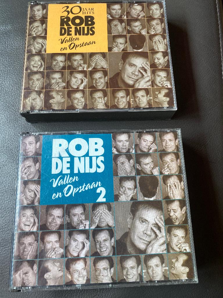 Rob De Nijs : Vallen En Opstaan deel 1 en 2 ( 2 x 2 cd ), Ophalen of Verzenden, Zo goed als nieuw, Levenslied of Smartlap