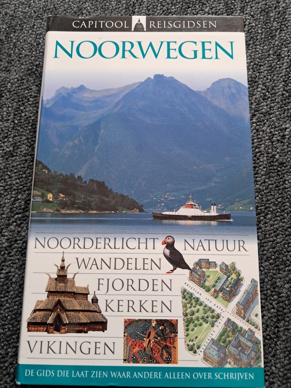 Capitool Reisgids Noorwegen: Noorderlicht, Fjorden, Vikingen, Boeken, Reisgidsen, Capitool, Europa, Ophalen of Verzenden, Zo goed als nieuw