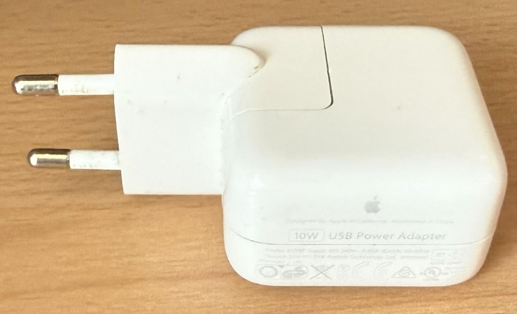 Apple iPhone / iPad Power Adapter 10 Watt, Ophalen of Verzenden, Gebruikt