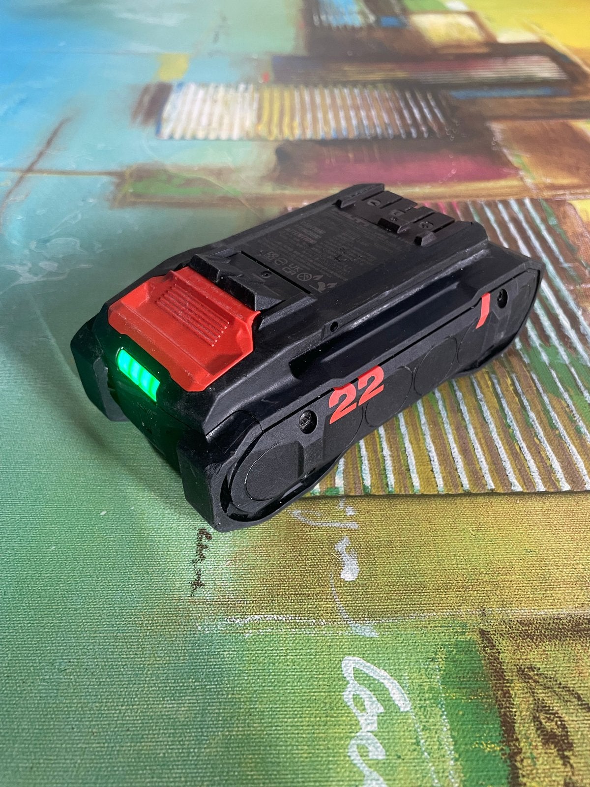 Hilti Accu B 22-85 Li-ion (21.6V / 3.95Ah) - 2024, Ophalen of Verzenden, Zo goed als nieuw, Overige typen