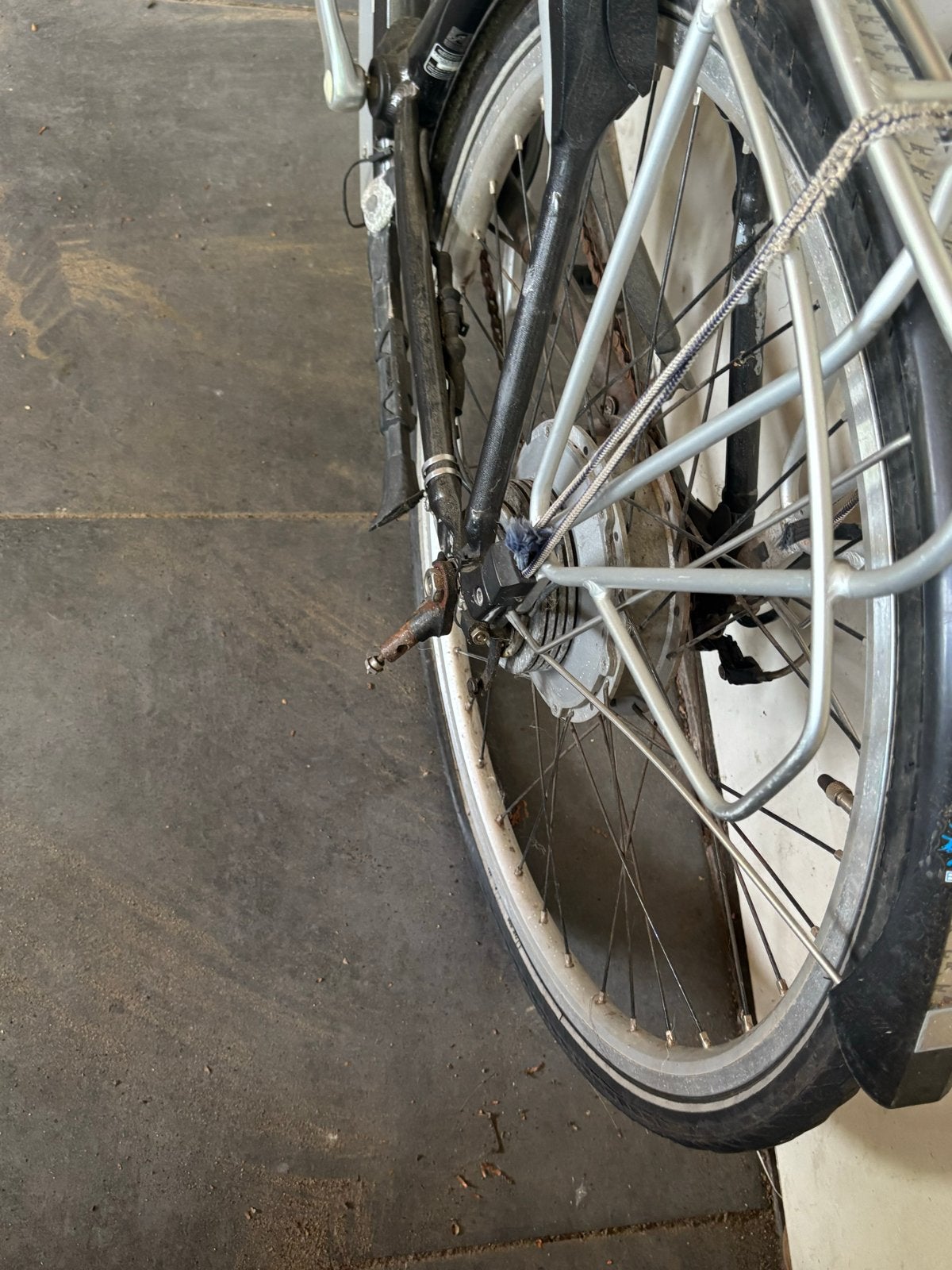Batavus damesfiets met versnellingen en lage instap, Ophalen, Batavus, Trommelrem, 53 tot 56 cm