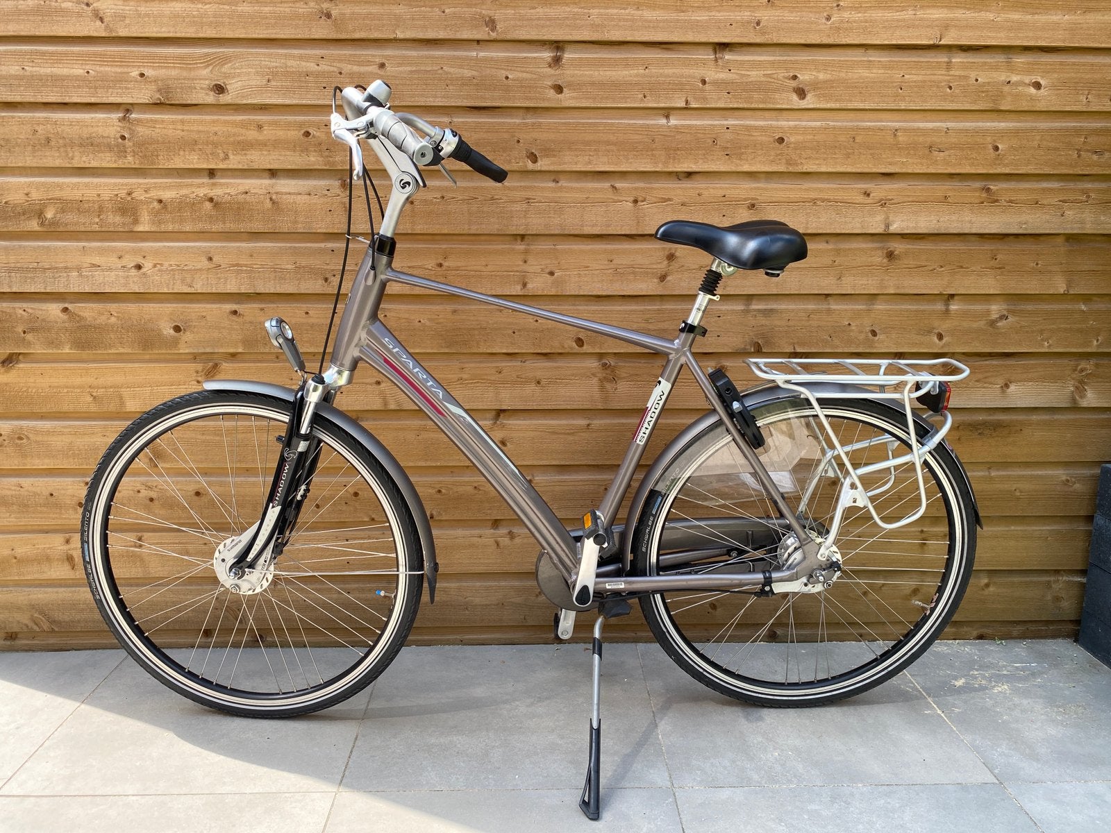 Sparta Urban Hybrid Shadow 28” 57cm, Ophalen, Sparta, Versnellingen, Zo goed als nieuw