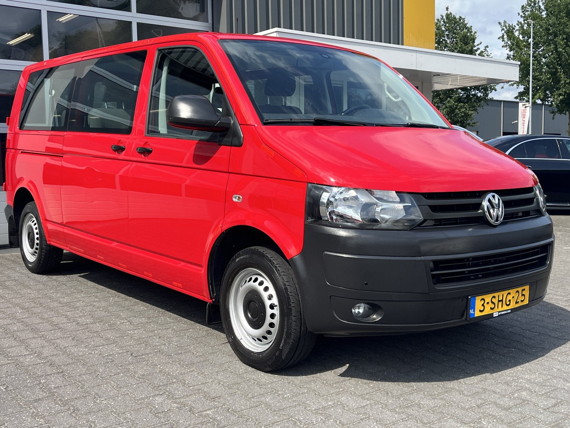 Volkswagen Transporter Kombi 2.0 TDI L2H1 DSG Automaat BPM/, Auto's, Euro 5, Stof, Gebruikt, Zwart
