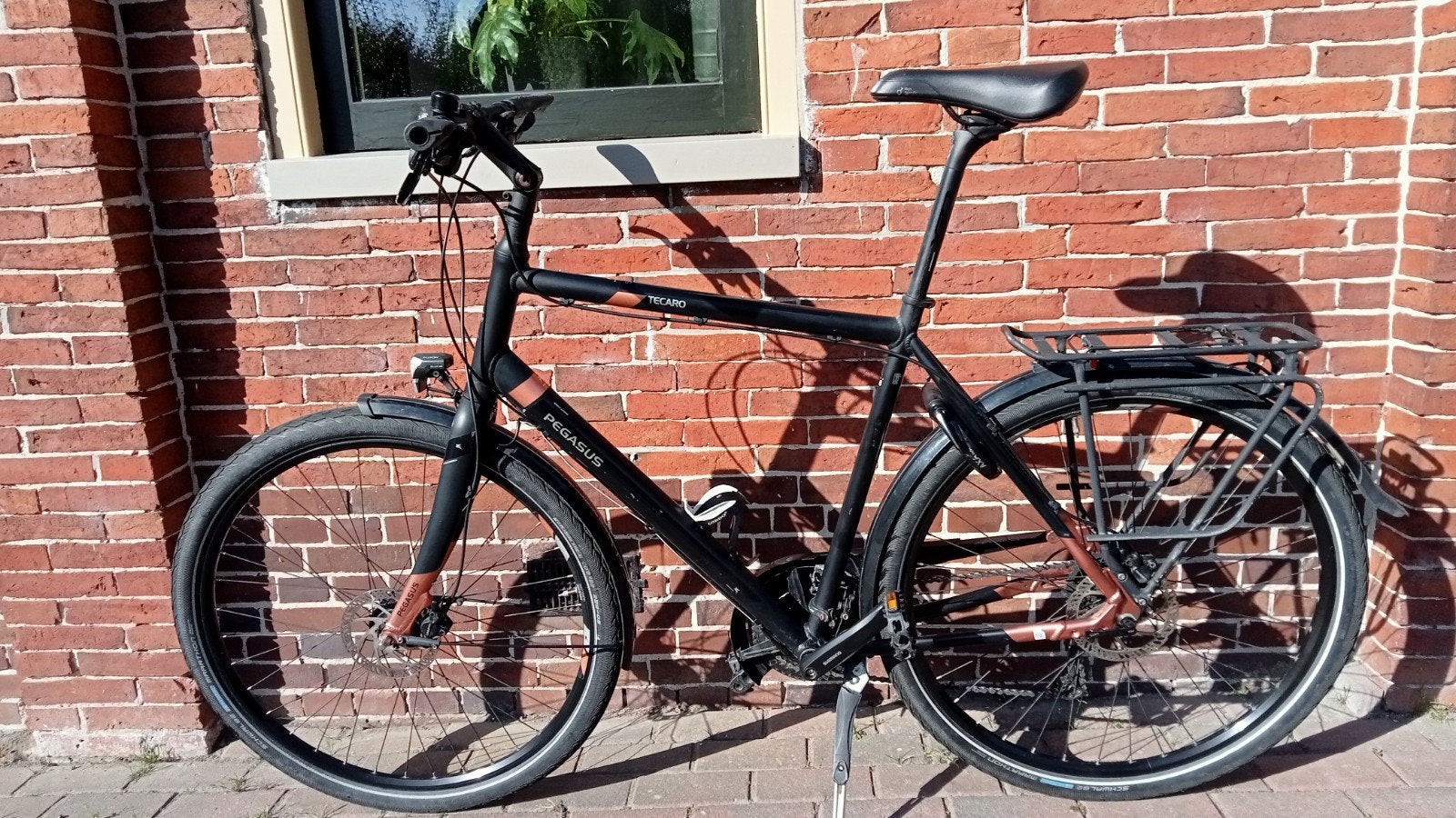 Hybride Pegasus Tecaro SL, 28 inch, Gebruikt, 57 tot 61 cm, Meer dan 20 versnellingen