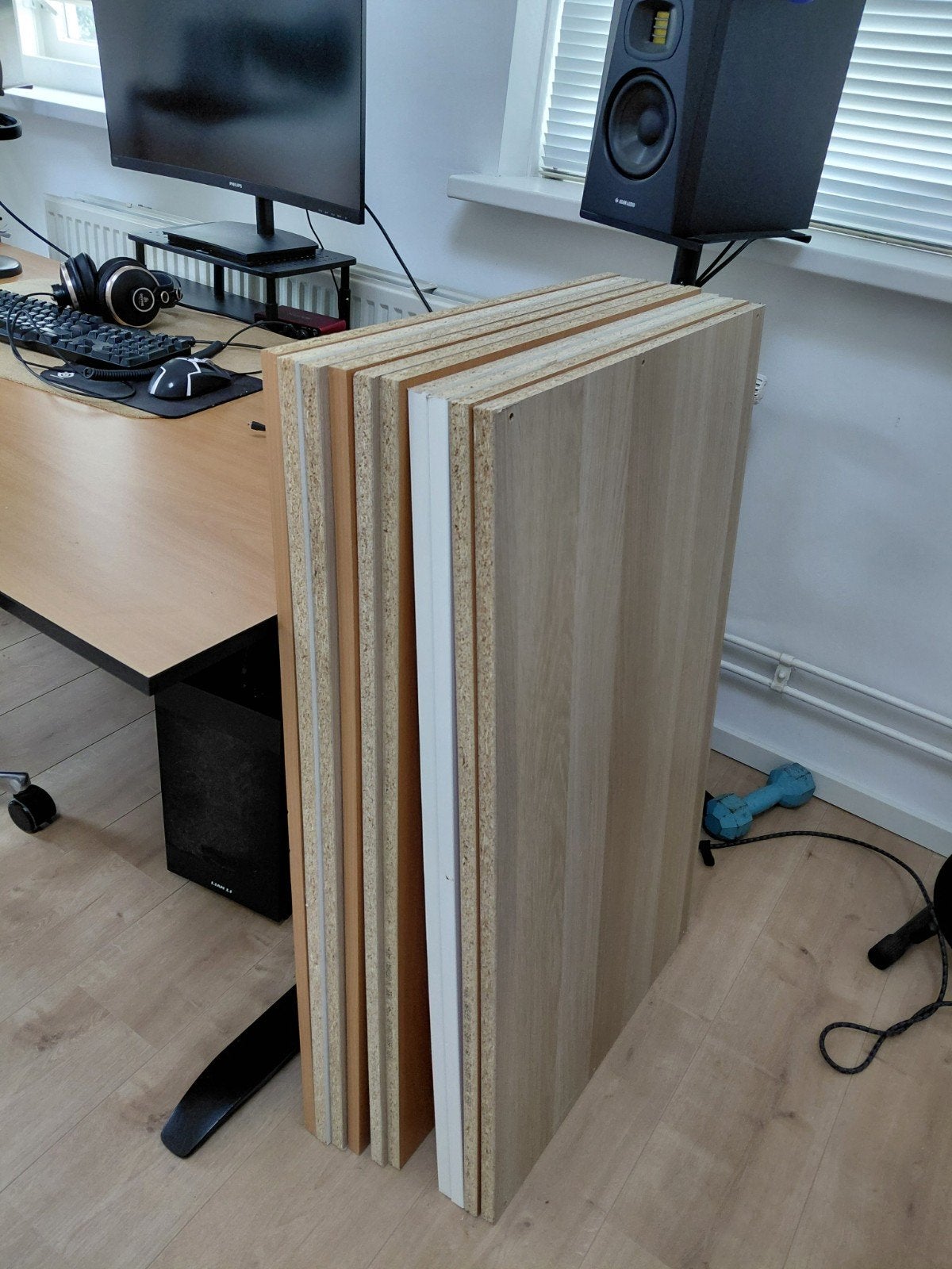 Ikea pax planken, Doe-het-zelf en Verbouw, Platen en Panelen, Ophalen, Gebruikt
