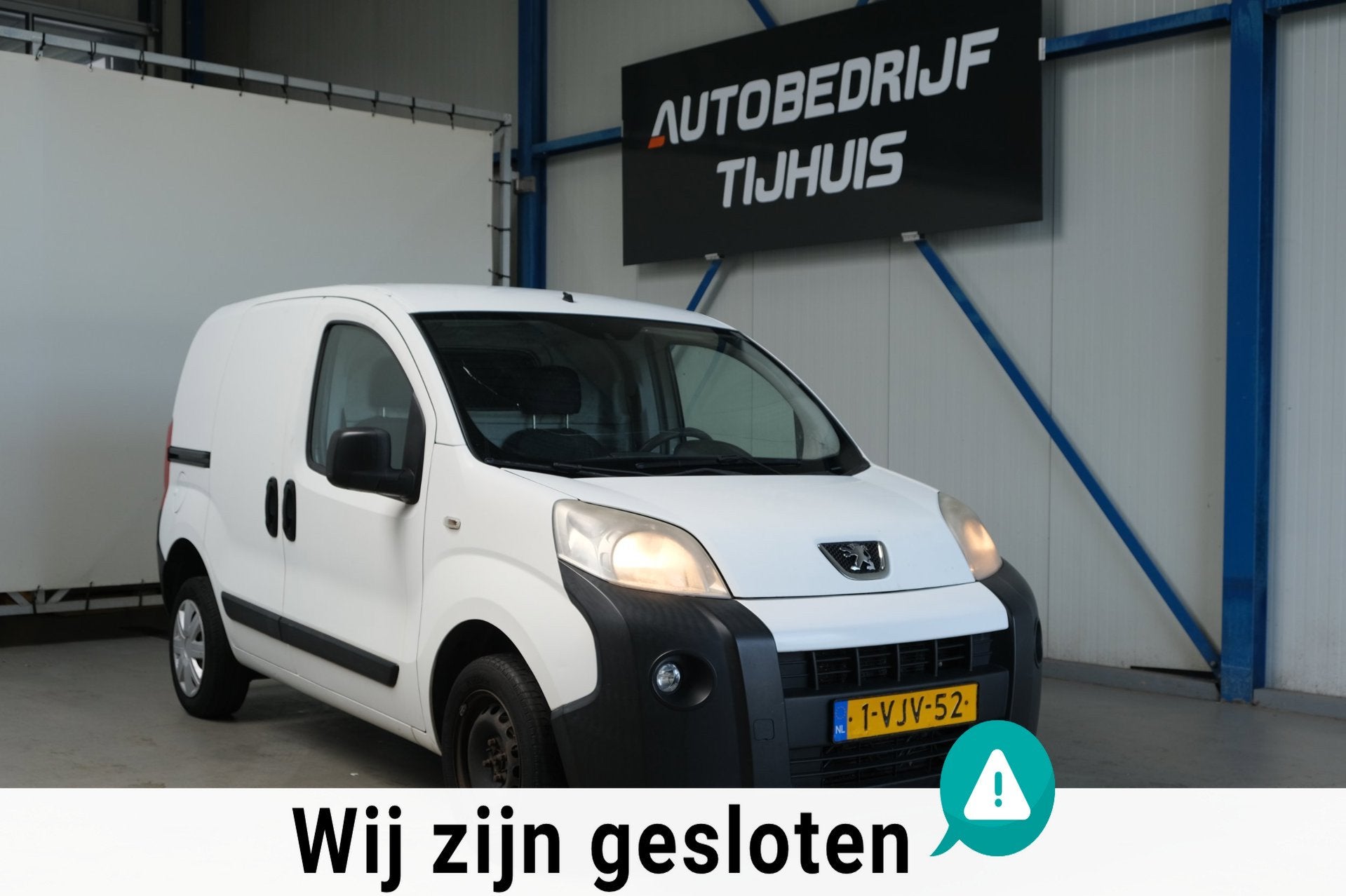 Peugeot Bipper 1.4 HDi XT Profit + > GEEN APK <, Auto's, Voorwielaandrijving, Euro 5, Gebruikt, 4 cilinders