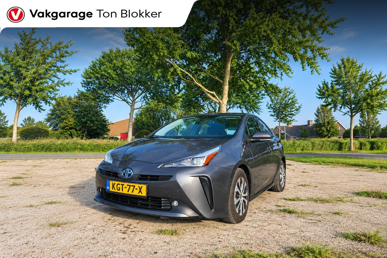 Toyota Prius 1.8 Dynamic, Auto's, Dealer onderhouden, Zwart, 98 pk, Hybride Elektrisch/Benzine