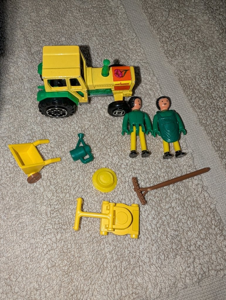 Vintage Majorette MAJOKIT set nr 787 Groenwerkers, Kinderen en Baby's, Ophalen of Verzenden, Gebruikt, Overige merken