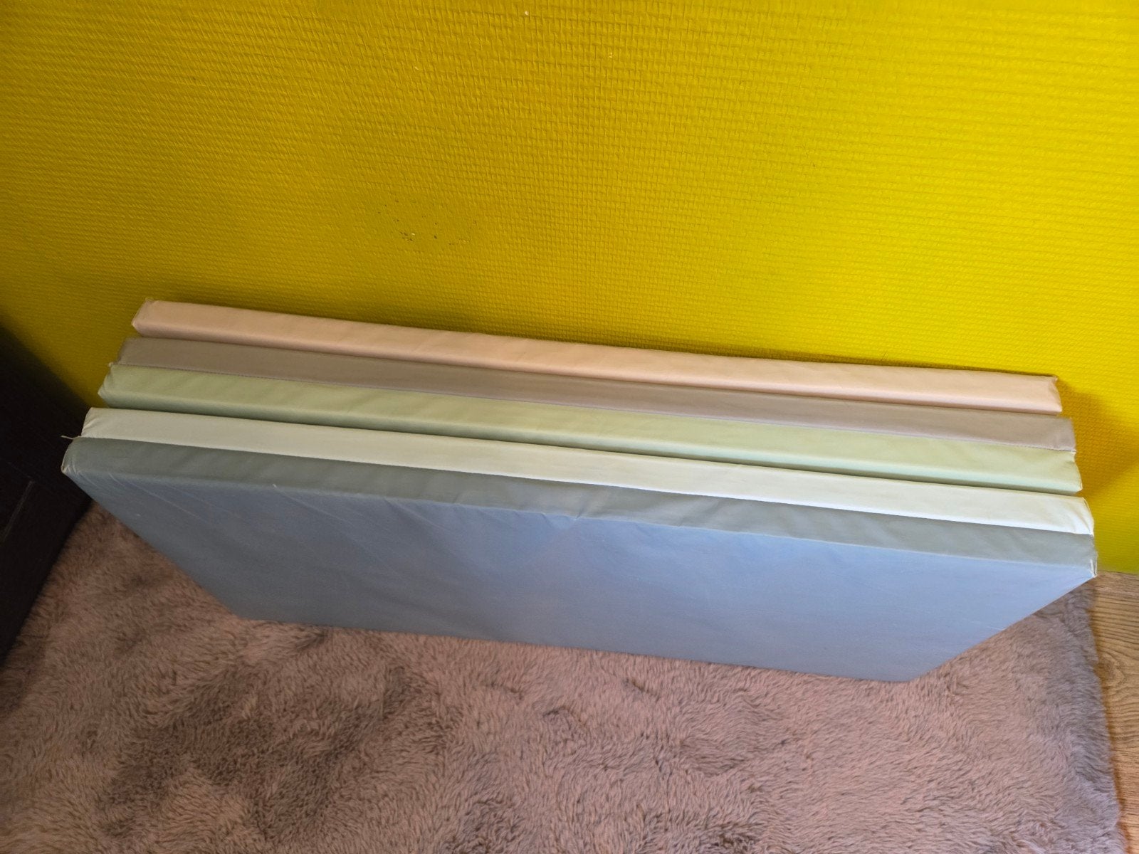 2 stuks IKEA PLUFSIG opvouwbare speelmat, Ophalen, Gebruikt
