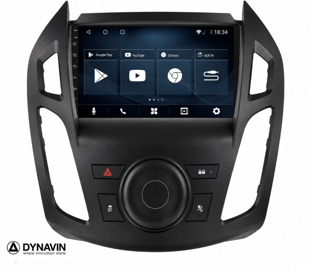 Navigatie Ford Connect 2013 carplay android 16 usb Dynavin