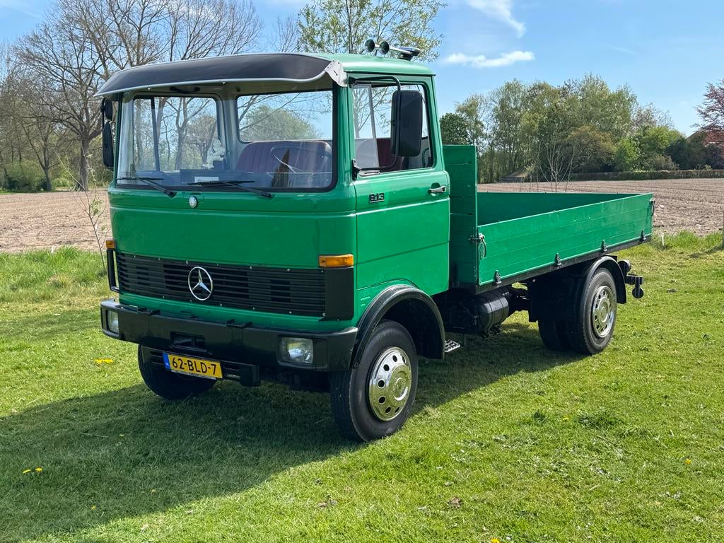 Nette goede onderhouden mercedes lp813, Auto's, Achterwielaandrijving, Mercedes-Benz, Te koop, Groen