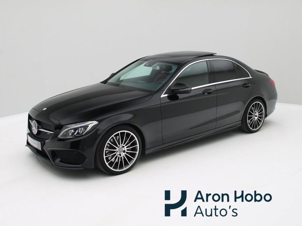 Mercedes-Benz C-klasse 350 e AMG Pano, Burmester, Camera, St, Auto's, Automaat, Achterwielaandrijving, Gebruikt, Euro 6