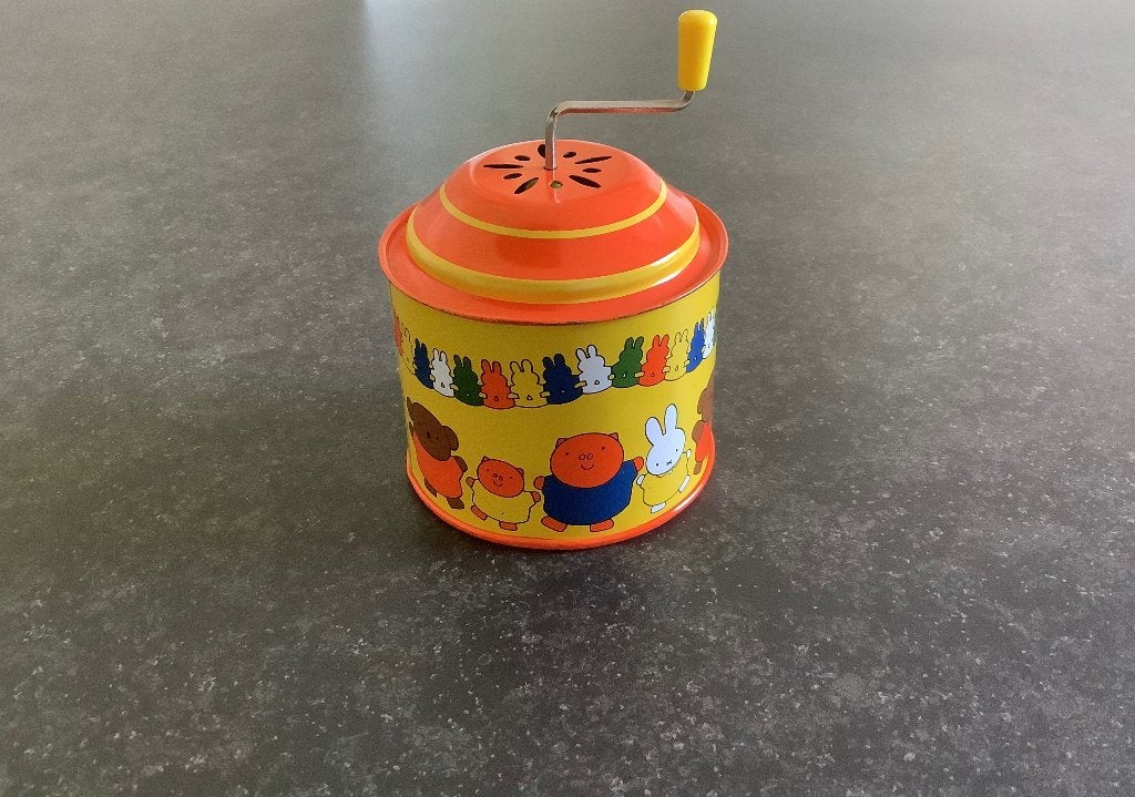 NIJNTJE  muziekdoosje / muziekblikje en speelgoed, Ophalen of Verzenden, Zo goed als nieuw, Overige typen